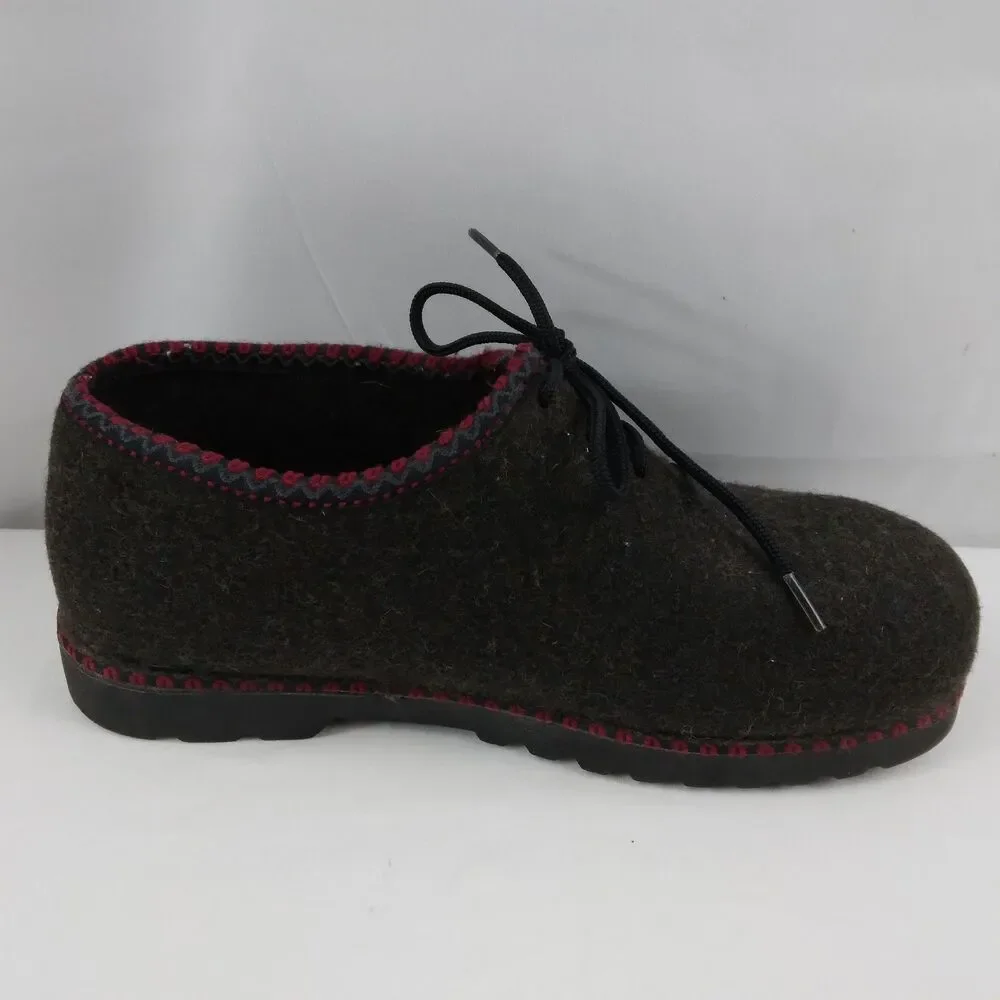 Wild n Wooly by Stegmann Shoes Gray Pure New Wool Germany Women's Size US 7 - Picture 9 of 15
